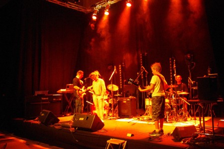 Les balances avant le spectacle